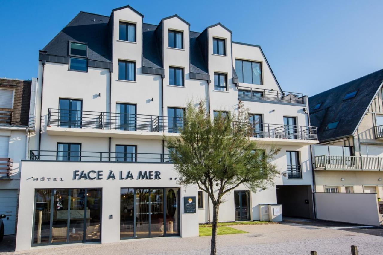 Hotel & Spa Face A La Mer Merville-Franceville-Plage Exterior photo